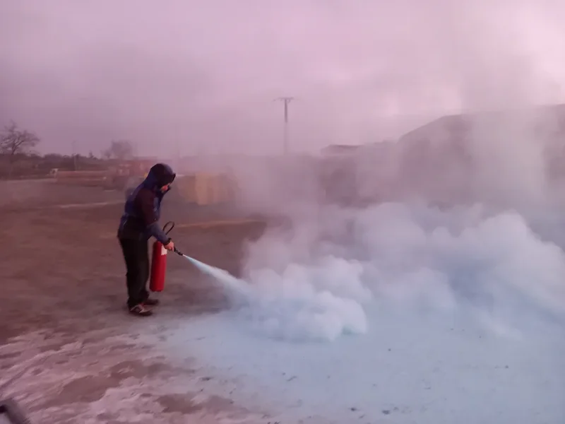 Formation de toute l’équipe au PSC1 et sécurité incendie - EV Charpentier