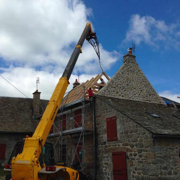 Charpente traditionnelle, La Trinitat 2018