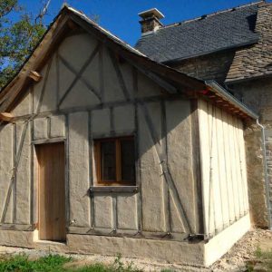 Extension en colombage, Salles la Source 2017