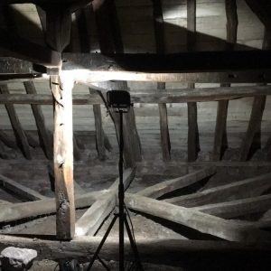 Rénovation de charpente Chapelle des Capucins, Rodez 2019