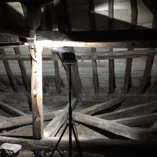 Rénovation de charpente Chapelle des Capucins, Rodez 2019