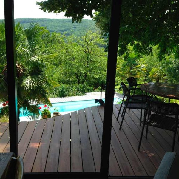 Terrasse bois, Salles la Source 2019