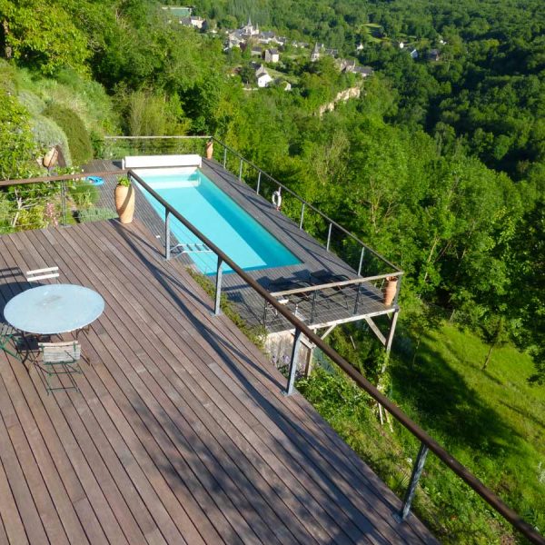 Terrasse bois, Salles la Source 2017