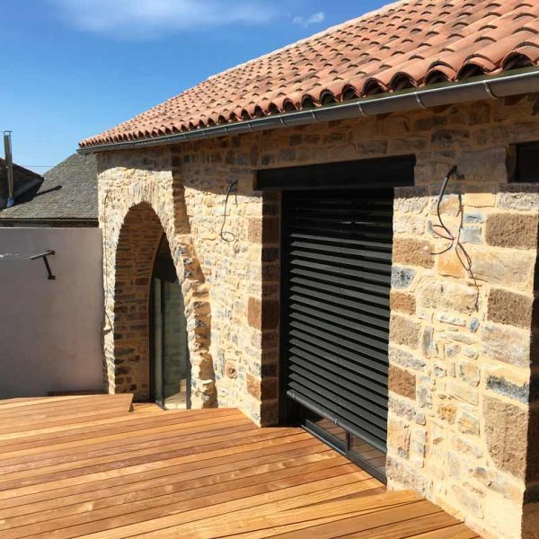 Terrasse bois, Millau 2017