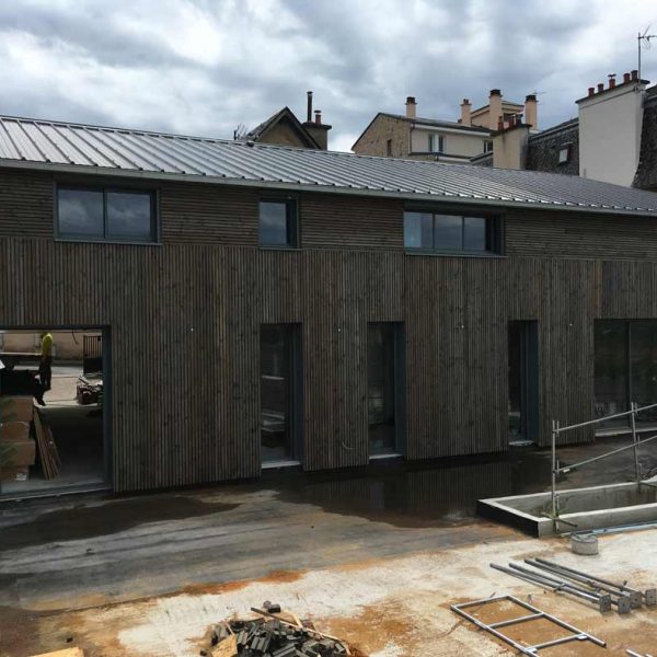 Transformation de hangar en maison d'habitation, Rodez 2019