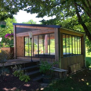 Abri pour jacuzzi, Salles la Source 2020