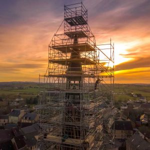 Réfection du Clocher de l’église Saint Martin, Naucelle 2021