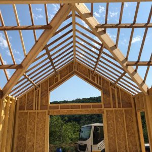 Maison ossature bois, Salles la Source 2022