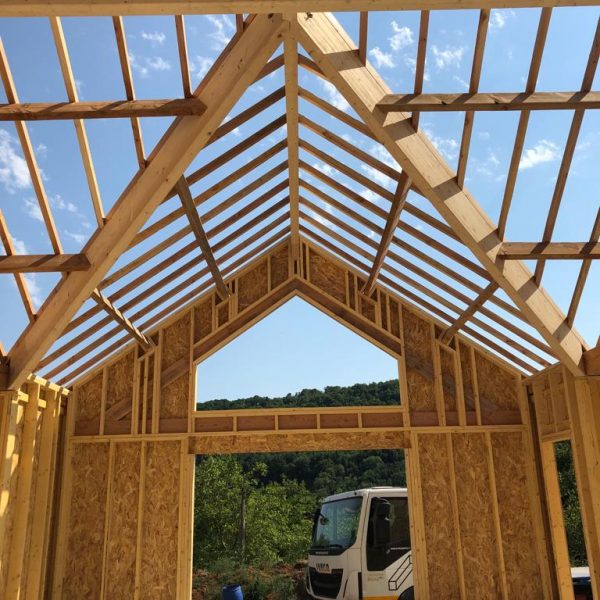 Maison ossature bois, Salles la Source 2022