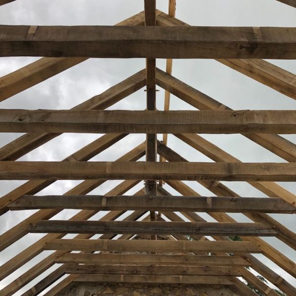 Charpente chêne, Salles la Source 2023